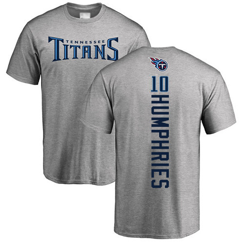Tennessee Titans Men Ash Adam Humphries Backer NFL Football #10 T Shirt->nfl t-shirts->Sports Accessory